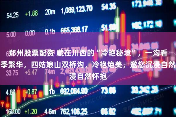 郑州股票配资 藏在川西的“冷艳秘境”，一沟看尽四季繁华，四姑娘山双桥沟，冷艳绝美，邀您沉浸自然怀抱